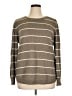 Ann Taylor LOFT Outlet Stripes Brown Pullover Sweater Size XL - photo 1