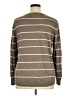 Ann Taylor LOFT Outlet Stripes Brown Pullover Sweater Size XL - photo 2