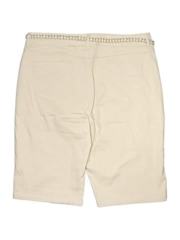 Gloria Vanderbilt Khaki Shorts (view 2)