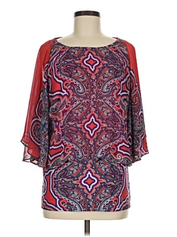Coco Bianco 3/4 Sleeve Blouse (view 1)
