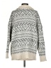 Aerie Chevron-herringbone Gray Pullover Sweater Size S - photo 2
