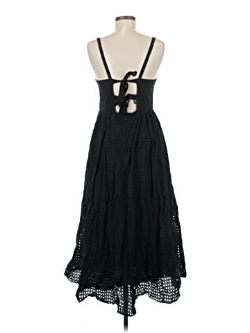 Madewell Eyelet Bow-Back Midi Dress (view 2)