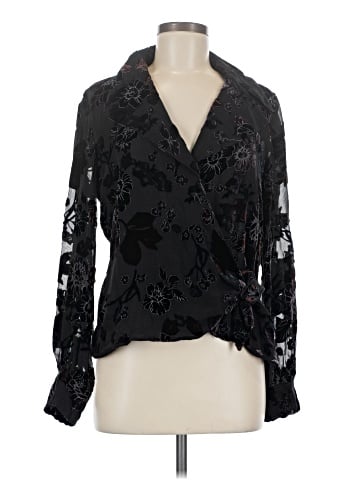 Dana Buchman Long Sleeve Blouse (view 1)