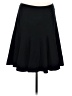 Elevenses Solid Black Casual Skirt Size 6 - photo 1