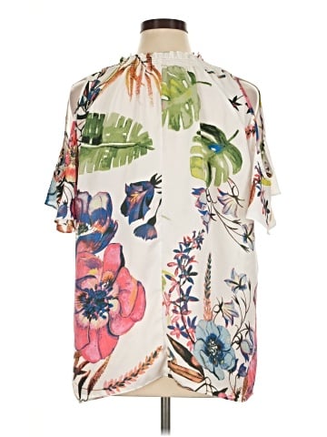 RACHEL Rachel Roy Short Sleeve Blouse (view 2)