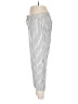 Old Navy Stripes Silver Linen Pants Size S - photo 5