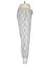 Old Navy Stripes Silver Linen Pants Size S - photo 4
