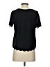 Topshop 100% Polyester Black Short Sleeve Top Size 4 - photo 2