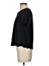 Topshop 100% Polyester Black Short Sleeve Top Size 4 - photo 5