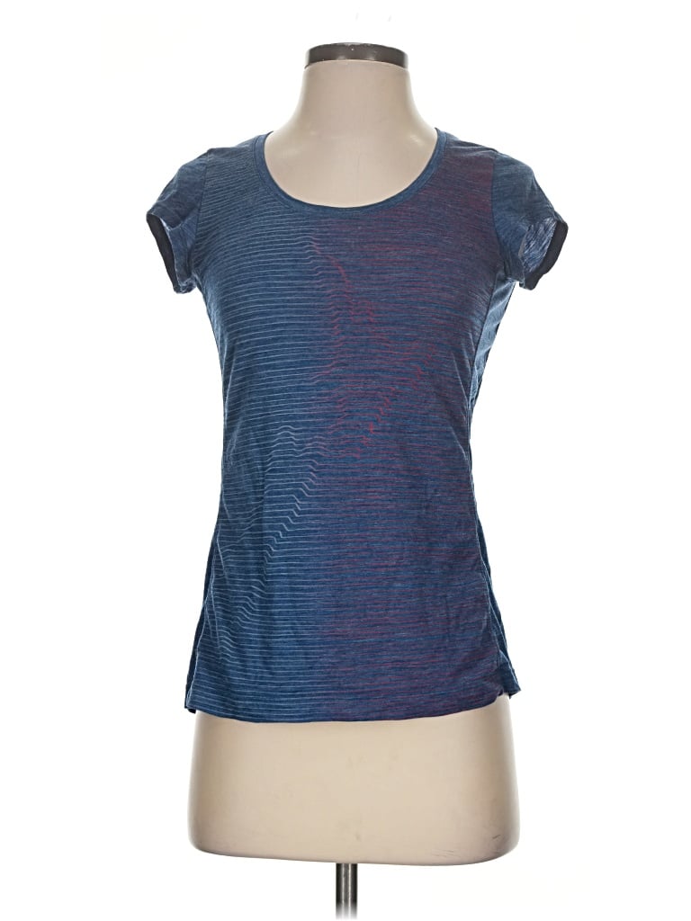 Pre-owned Icebreaker Active T-shirt In Blue