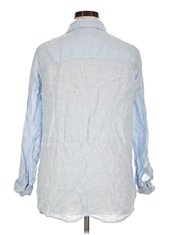 Sigrid Olsen Long Sleeve Button-Down Shirt (view 2)