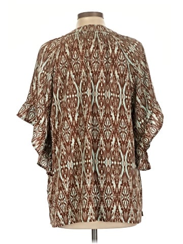 Belle By Kim Gravel Short Sleeve Blouse (view 2)
