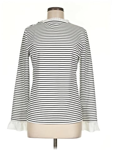 Karl Lagerfeld Paris Long Sleeve Top (view 1)