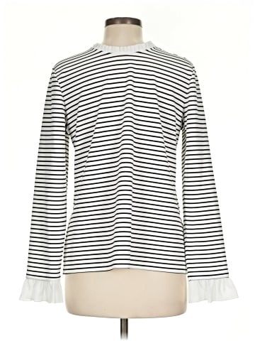 Karl Lagerfeld Paris Long Sleeve Top (view 2)