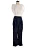 Zara Color Block Solid White Blue Jumpsuit Size S - photo 1