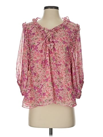 Do & Be 3/4 Sleeve Blouse (view 1)