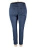 Code Bleu Solid Blue Jeggings Size 22 - photo 2