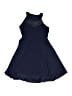 Justice Solid Blue Dress Size XS (kids) - photo 1