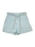 Berenice Blue Denim Shorts Size 34 waist - photo 1