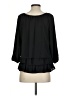 Joseph Ribkoff 100% Polyester Black 3/4 Sleeve Blouse Size 4 - photo 2