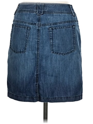 Faded Glory Denim Skirt (view 2)