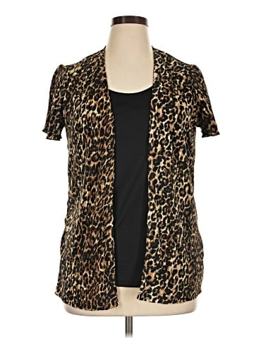 Sara Michelle Short Sleeve Blouse (view 1)