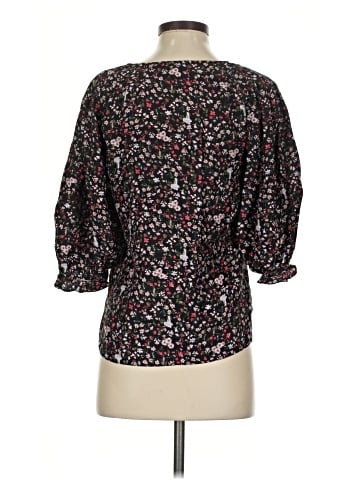 Rebecca Taylor 3/4 Sleeve Silk Top (view 2)