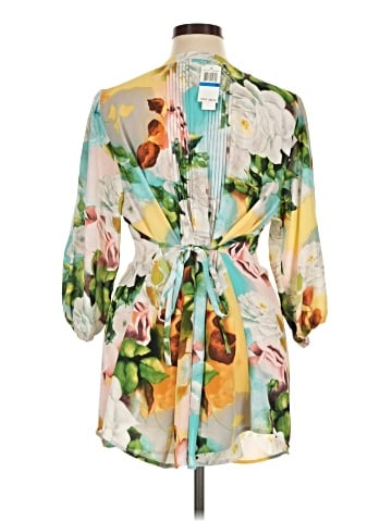 Melissa McCarthy Seven7 3/4 Sleeve Blouse (view 2)