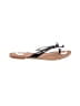 Ann Taylor LOFT Black Flip Flops Size 9 - photo 1