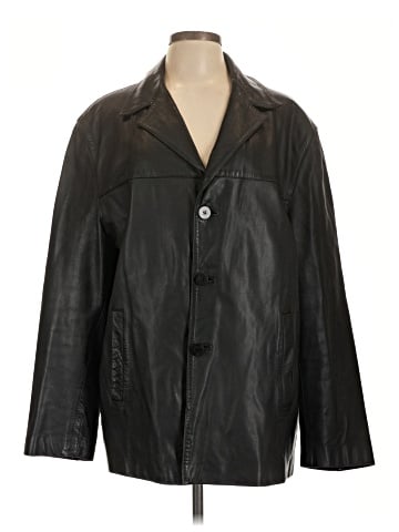 Barneys New York Leather Jacket (view 1)