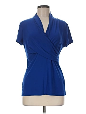 DKNY Short Sleeve Blouse (view 1)