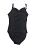 Assorted Brands Solid Black One Piece Swimsuit Size 10 - 11 - photo 1