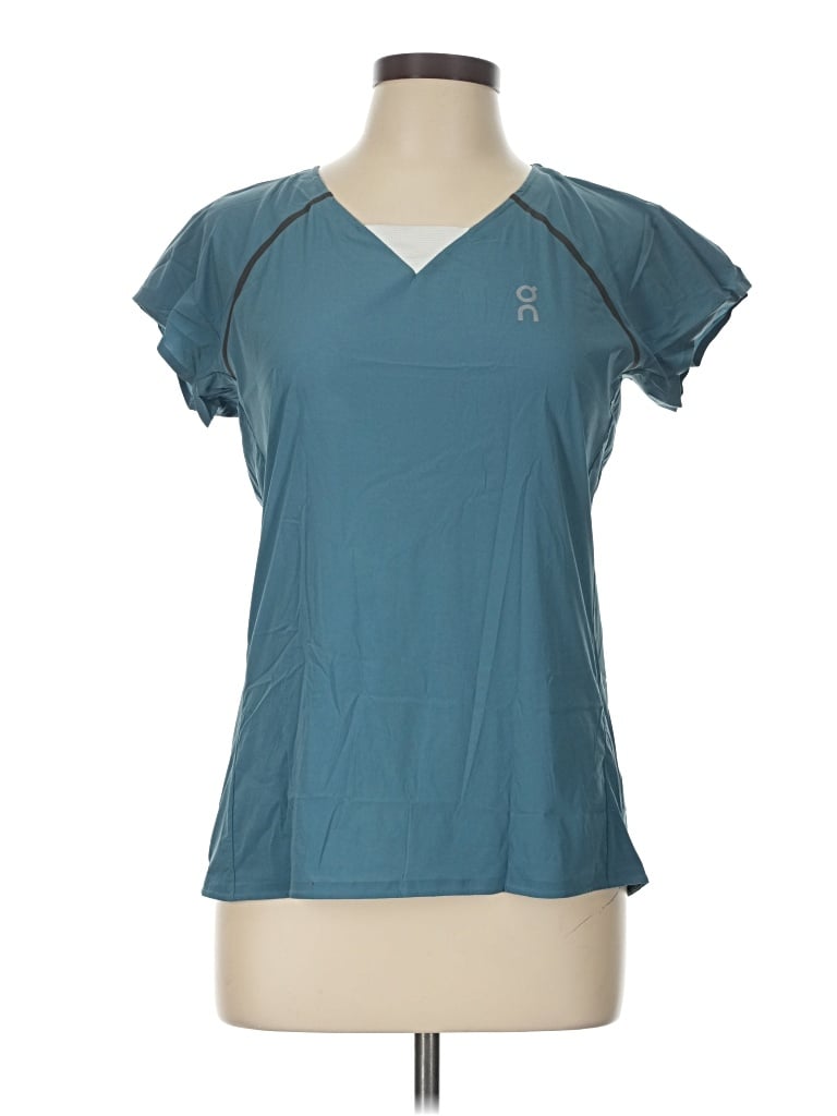 Pre-owned On Cloud Active T-shirt In Teal