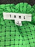 THML 100% Polyester Green Short Sleeve Blouse Size L - photo 7