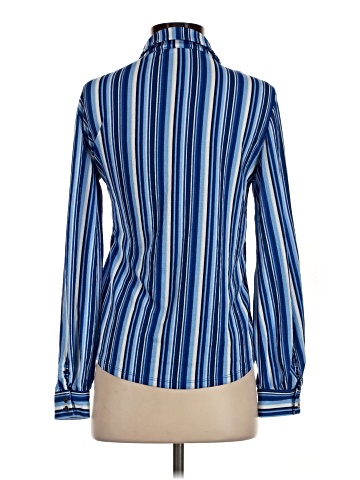 Como Blu Long Sleeve Button-Down Shirt (view 2)