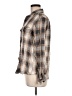 George Plaid Tan Long Sleeve Button-Down Shirt Size M - photo 5