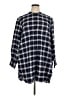 Lands' End Blue Long Sleeve Blouse Size 1X - photo 1