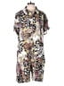 Attitudes by Renee Animal Print Ivory Romper Size XL - photo 1