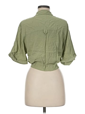 Lascana 3/4 Sleeve Button-Down Shirt (view 2)