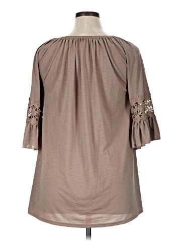 Win Win 3/4 Sleeve Blouse (view 2)