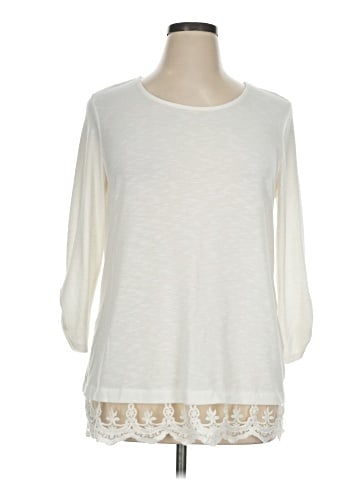 New Directions 3/4 Sleeve Top (view 1)