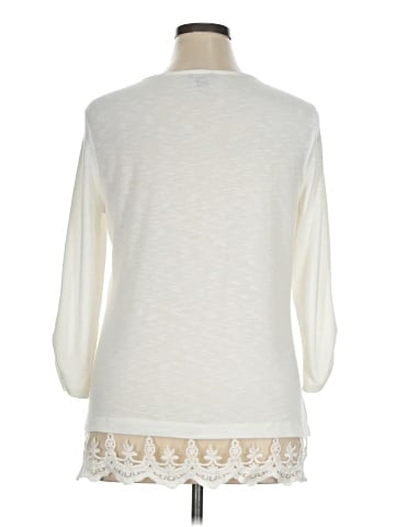 New Directions 3/4 Sleeve Top (view 2)