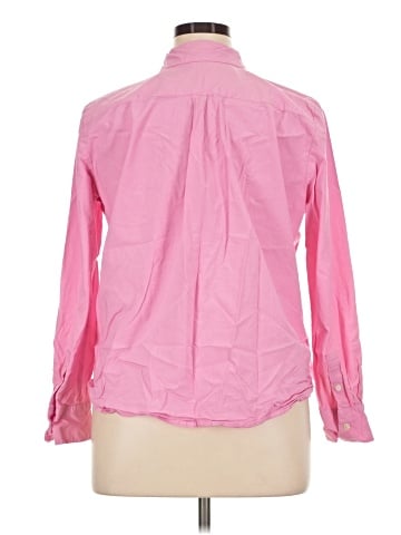 Ann Taylor Long Sleeve Button-Down Shirt (view 2)