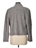 Calvin Klein 100% Polyester Chevron-herringbone Gray Blazer Size L - photo 2