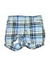 Carter's 100% Cotton Plaid Blue Shorts 0-3 MO / 3 MO - photo 1