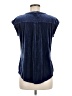 Elle Blue Short Sleeve Top Size M - photo 2