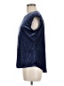 Elle Blue Short Sleeve Top Size M - photo 5