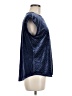 Elle Blue Short Sleeve Top Size M - photo 4
