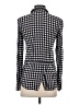 Splendid 100% Rayon Houndstooth Black Long Sleeve Button-Down Shirt Size XS - photo 2