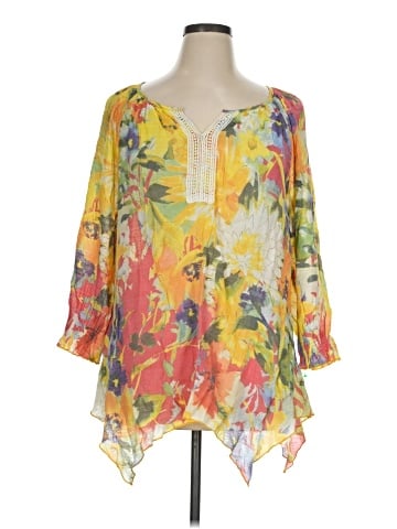 Spense 3/4 Sleeve Blouse (view 1)